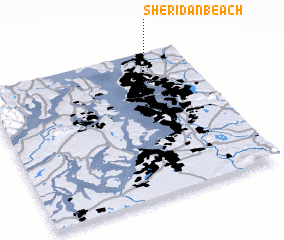 3d view of Sheridan Beach