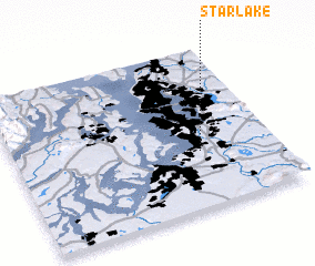 3d view of Star Lake