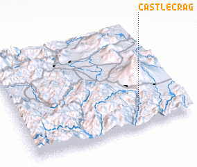 3d view of Castle Crag