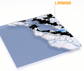 3d view of Loma Mar