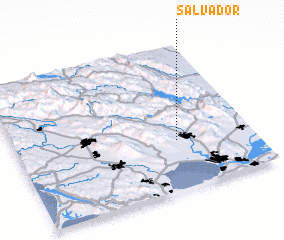 3d view of Salvador