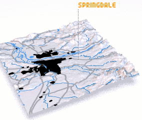 3d view of Springdale