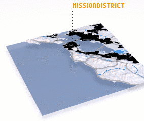 3d view of Mission District