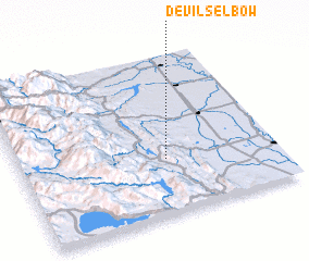 3d view of Devils Elbow