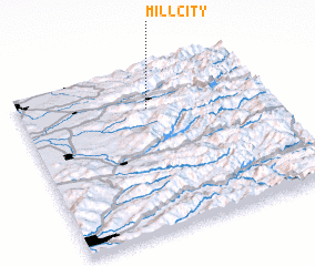 3d view of Mill City