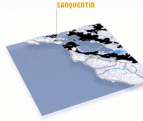 3d view of San Quentin