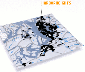 3d view of Harbor Heights