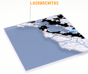 3d view of Los Ranchitos