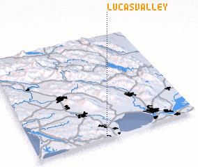 3d view of Lucas Valley