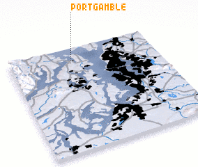 3d view of Port Gamble