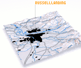 3d view of Russell Landing