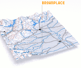 3d view of Brown Place