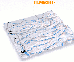 3d view of Silver Creek