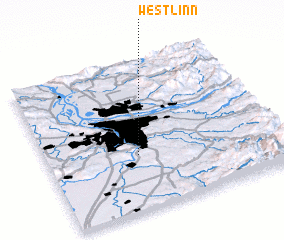 3d view of West Linn