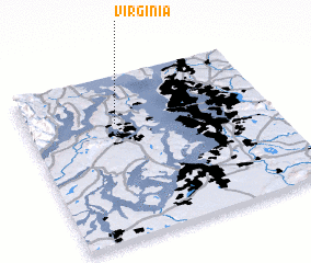 3d view of Virginia