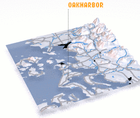 3d view of Oak Harbor