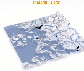 3d view of Indian Village