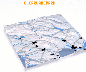 3d view of Clearlake Park