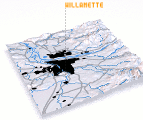 3d view of Willamette