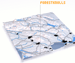 3d view of Forest Knolls