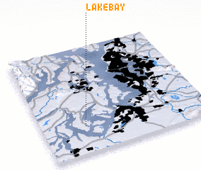 3d view of Lake Bay