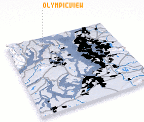 3d view of Olympic View