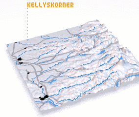 3d view of Kellys Korner