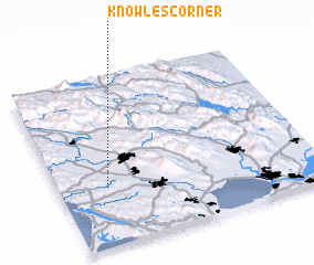 3d view of Knowles Corner