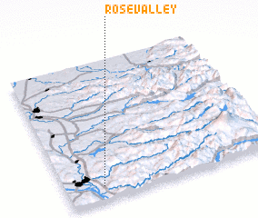 3d view of Rose Valley