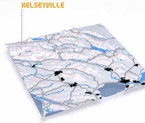 3d view of Kelseyville