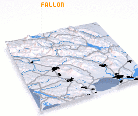 3d view of Fallon