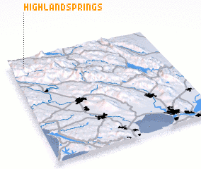 3d view of Highland Springs