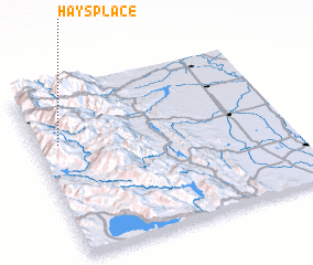 3d view of Hays Place