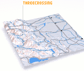 3d view of Three Crossing