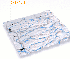 3d view of Chehalis