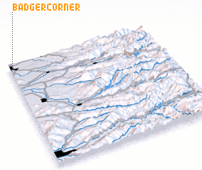 3d view of Badger Corner