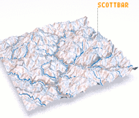 3d view of Scott Bar