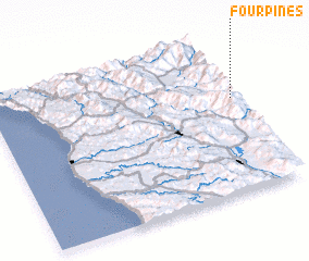3d view of Four Pines