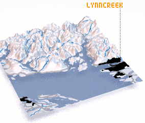 3d view of Lynn Creek