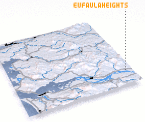 3d view of Eufaula Heights