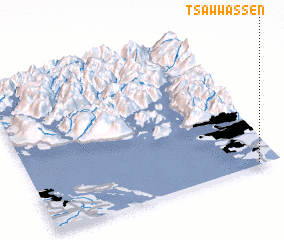 3d view of Tsawwassen