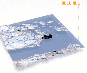 3d view of Bell Hill