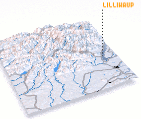 3d view of Lilliwaup