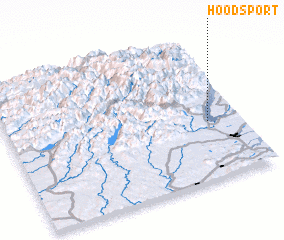 3d view of Hoodsport