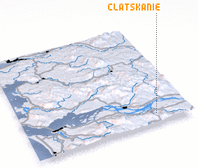 3d view of Clatskanie