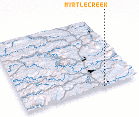 3d view of Myrtle Creek