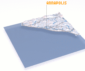 3d view of Annapolis