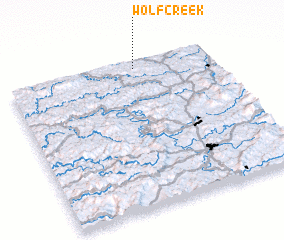 3d view of Wolf Creek
