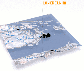 3d view of Lower Elwha