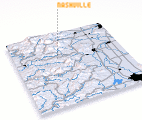 3d view of Nashville